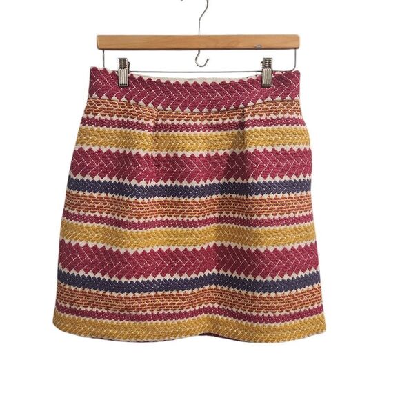 Anthropologie Dresses & Skirts - Anthropologie Nomad by Morgan Carper Jacquard Mini Skirt Medium Womens
